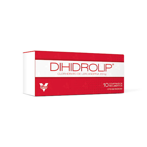 [7592349001037] DIHIDROLIP (CLORHIDRATO DE LERCANIDIPINA) 20MG X 10 COMPRIMIDOS (VARGAS)