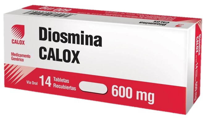 [7591519051193] DIOSMINA  600MG X 14 TABLETAS (CALOX)