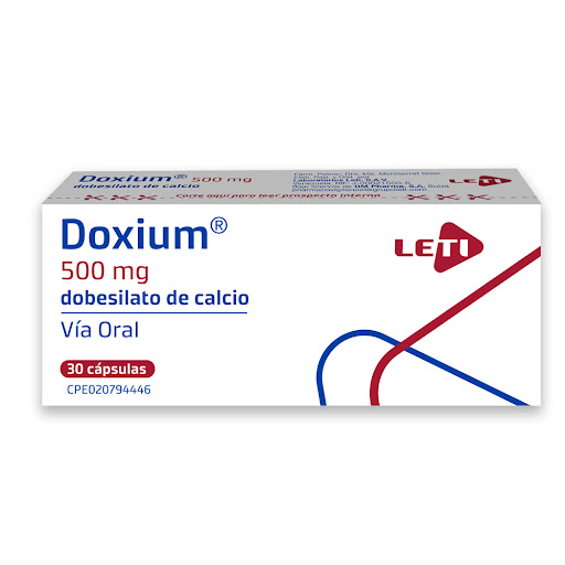 [7591585210456] DOXIUM (DOBECILATO DE CALCIO) 500 MG X 30 CAPSULAS (LETI)