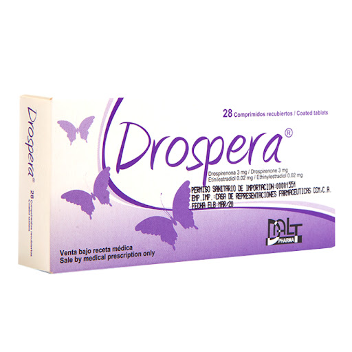 DROSPERA (DROSPIRENONA - ETINILESTRADIOL) 3MG-0.02MG X 28 COMPRIMIDOS (DALT PHARMA)