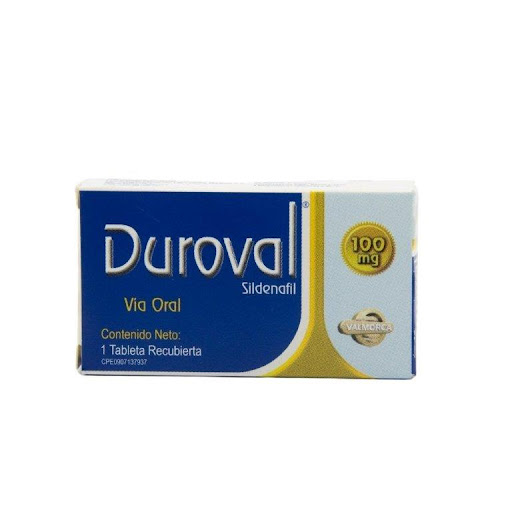 DUROVAL (SILDENAFIL) 100MG X 1 TABLETA (VALMORCA)