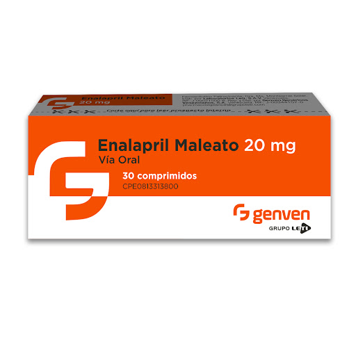 ENALAPRIL  20MG X 30 COMPRIMIDOS (GENVEN)