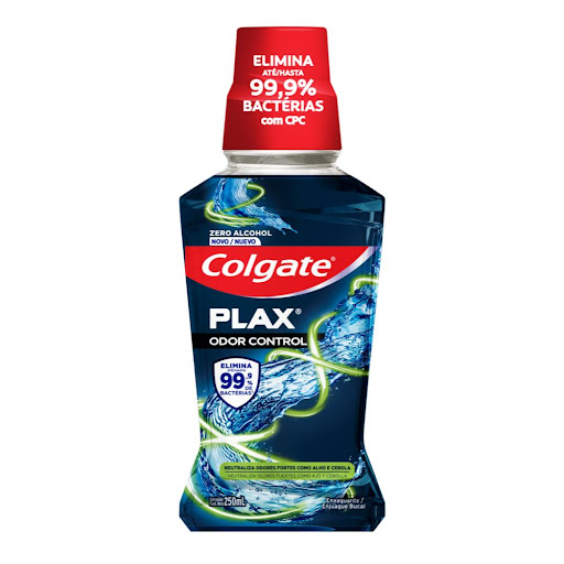 ENJUAGUE BUCAL PLAX ODOR CONTROL 250 ML (COLGATE)