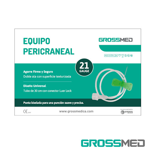 EQUIPO PERICRANEAL (SCALP) 21G X 1 UNIDAD (GROSSMED)