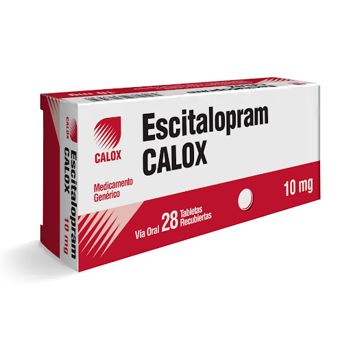 ESCITALOPRAM  10MG X 28 COMPRIMIDOS (CALOX)
