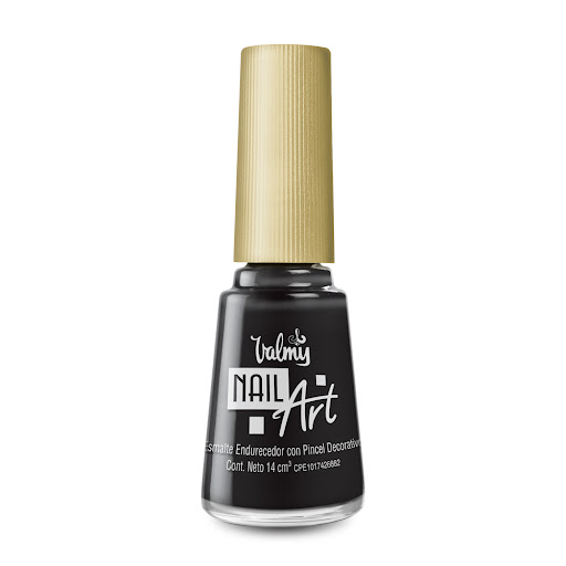 [7591949626015] ESMALTE #01 NEGRO 14ML (VALMY)