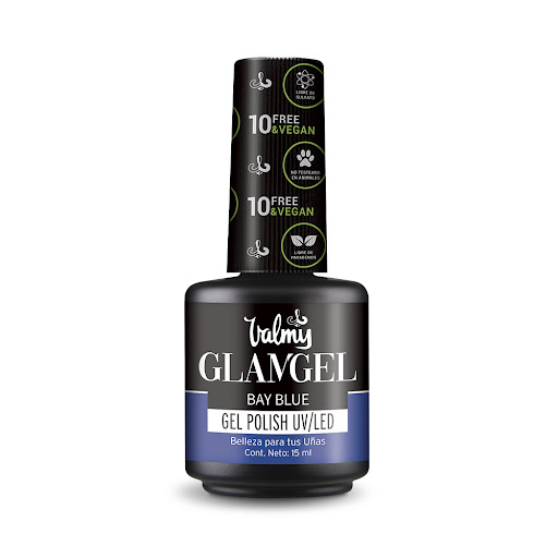 [7591949061724] ESMALTE GLAMGEL BAYBLUE 14ML (VALMY)