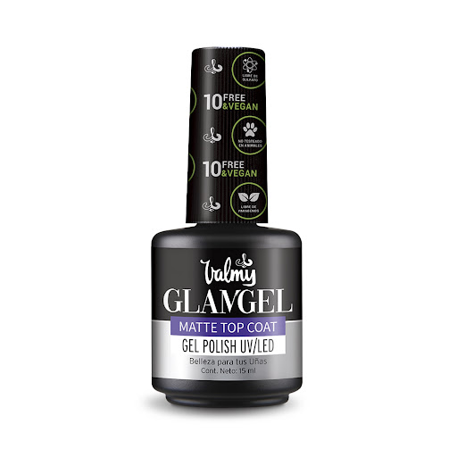 ESMALTE GLAMGEL MATTE TOP COAT 15ML (VALMY)