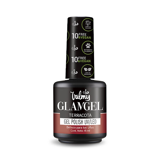 [7591949061670] ESMALTE GLAMGEL TERRACOTA 15ML (VALMY)