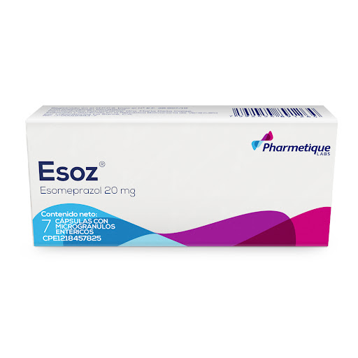 [7592454891264] ESOZ (ESOMEPRAZOL) 20MG X 7 CAPSULAS (LA SANTE)