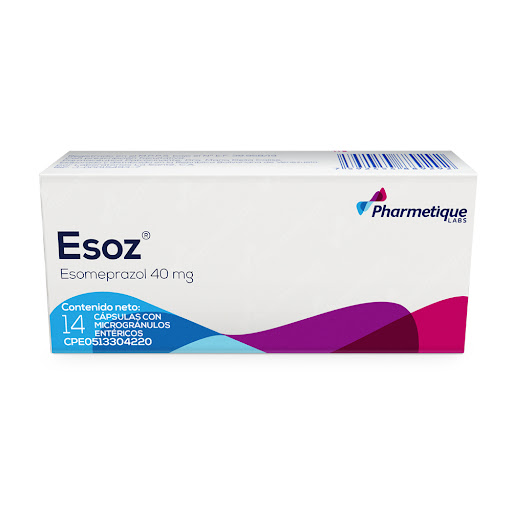 [7592454889292] ESOZ (ESOMEPRAZOL) 40MG X 14 TABLETAS (LA SANTE)