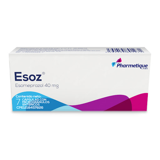 ESOZ (ESOMEPRAZOL) 40MG X 7 CAPSULAS (LA SANTE)