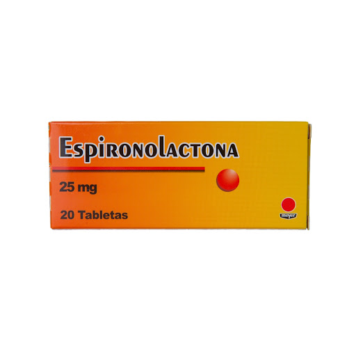 ESPIRONOLACTONA  25MG X 20 TABLETAS (MEYER)