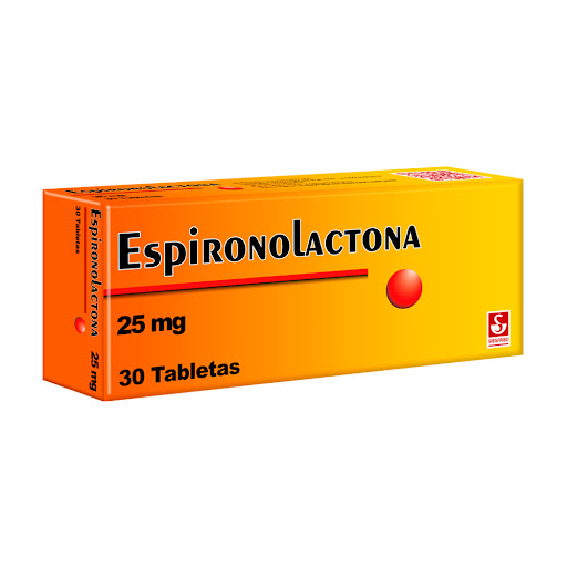 ESPIRONOLACTONA  25MG X 30 TABLETAS (MEYER)