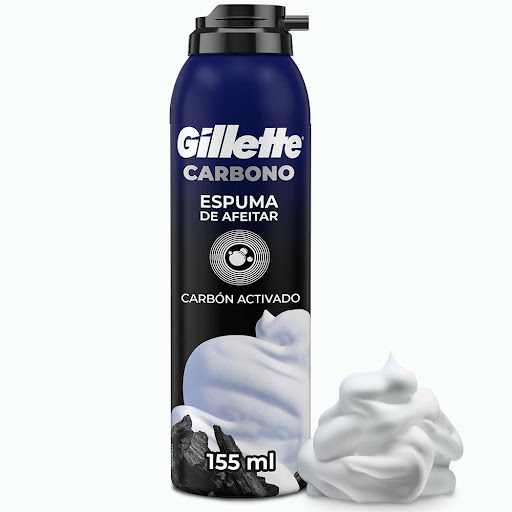 [7500435219754] ESPUMA DE AFEITAR CARBON ACTIVADO 150G (GILLETTE)