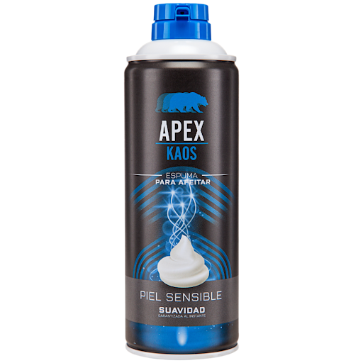 ESPUMA DE AFEITAR KAOS X 414 ML (APEX)