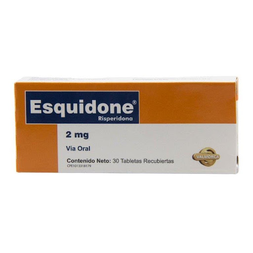 [7591020080590] ESQUIDONE (RISPERIDONA) 2MG X 30 TABLETAS (VALMORCA)