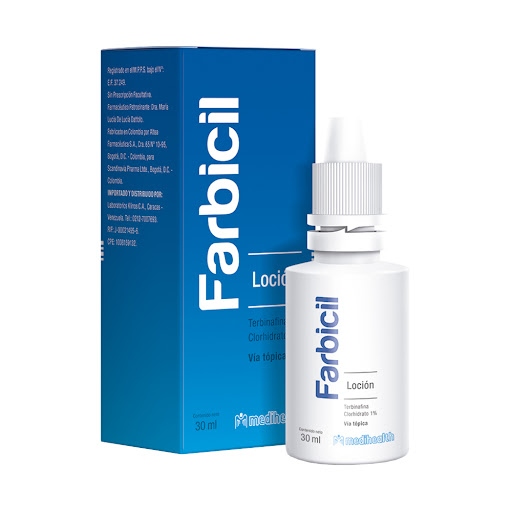 FARBICIL LOCION (TERBINAFINA) 1% X 30ML (MEGALABS)