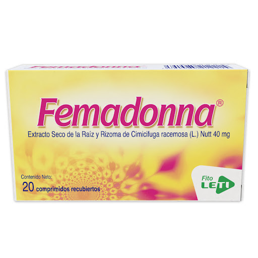 [7591585212214] FEMADONNA (FITOESTROGENO) 40MG X 20 COMPRIMIDOS (LETI)