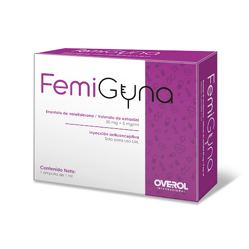 [8904187863088] FEMIGYNA (NORETISTERONA - ESTRADIOL)) 50MG-5MG/ML X 1 AMPOLLA (OVEROL)