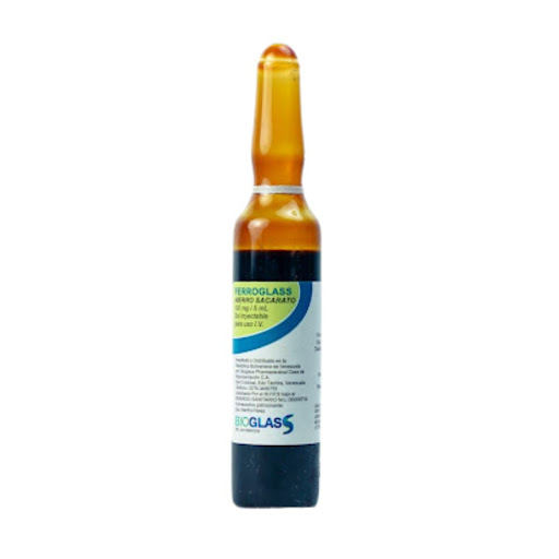 FERROGLAS (HIERRO) 100MG/5ML X 1 AMPOLLA (BIOGLASS)
