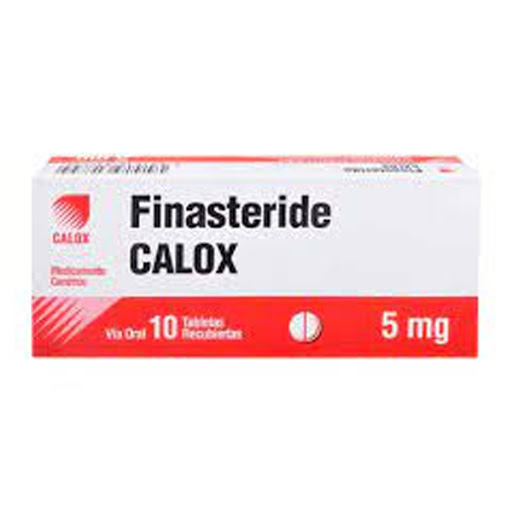 FINASTERIDE  5MG X 10 TABLETAS (CALOX)