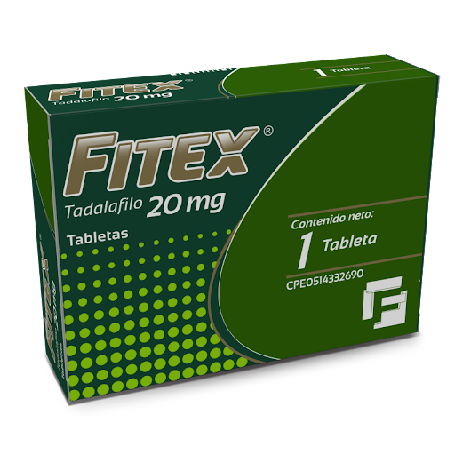 FITEX (TADALAFIL) 20MG X 1 TABLETA (FARMA)