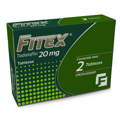 [7591821904309] FITEX (TADALAFIL) 20MG X 2 TABLETAS (FARMA)
