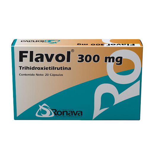 [7592806131031] FLAVOL (TRIHIDROXIETILRUTINA) 300MG X 20 TABLETAS (RONAVA)