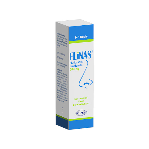 FLINAS (FLUTICASONA) SUSPENSION NASAL 140 DOSIS (OFTALMI)