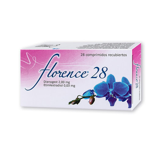 FLORENCE 28 (DIENOGEST - ETINILESTRADIOL) 2MG-0.03MG X 28 COMPRIMIDOS (CR ARO)