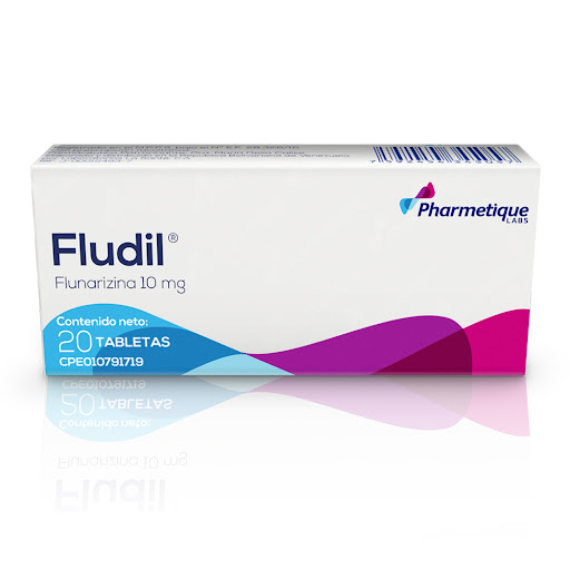 FLUDIL (FLUNARIZINA) 10MG X 20 TABLETAS (LA SANTE)