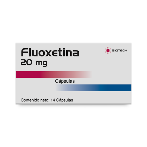[7591243818345] FLUOXETINA  20MG X 14 CAPSULAS (BIOTECH)