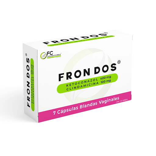FRONT (KETOCONAZOL - CLINDAMICINA) 400MG-100MG X 7 CAPSULAS (FC PHARMA)