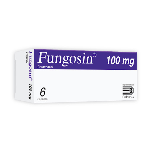 FUNGOSIN (ITRACONAZOL) 100MG X 6 CAPSULAS (DOLLDER)