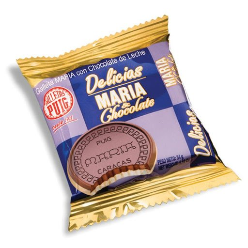 [7591082012584] GALLETAS DE CHOCOLATE DELICIAS MARIA X 34 GR (PUIG)