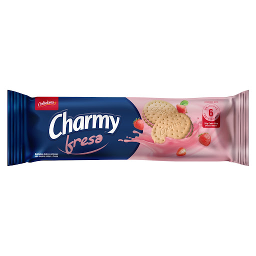 GALLETAS DE FRESA X 192GR (CHARMY)