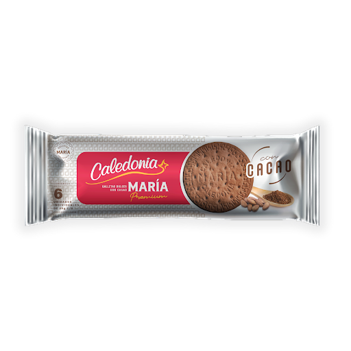 GALLETAS MARIA CON CACAO X 150 GR (CALEDONIA)