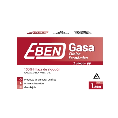 [7595492000070] GASA CLINICA ECONOMICA  1.20MTS X 2 PLIEGOS (ARIAS)