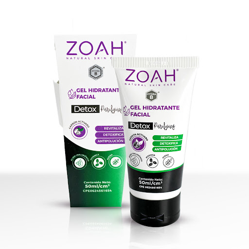 GEL HIDRATANTE FACIAL DETOX PURIFYING X 50 ML (ZOAH)