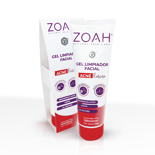 GEL LIMPIADOR ACNE RESCUE 120 ML (ZOAH)