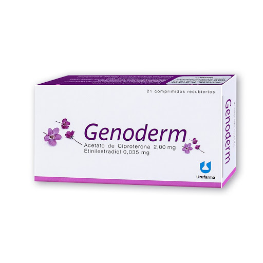 [7730564249029] GENODERM (CIPROTERONA - ETINILESTRADIOL) 2MG-0-035MG X 21 COMPRIMIDOS (ARO PHARMA)