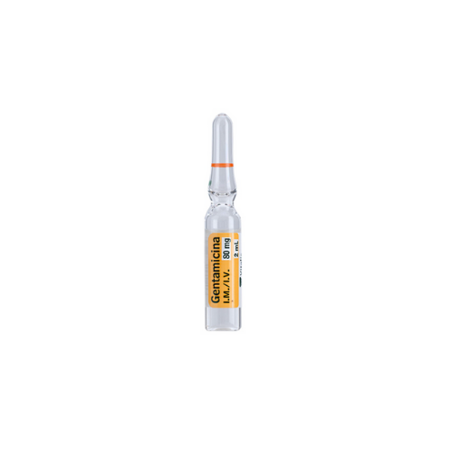 GENTAMICINA  80MG-2ML X 1 AMPOLLA (VITALIS)