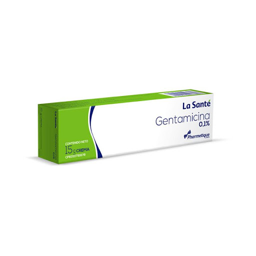 [7592454146807] GENTAMICINA CREMA  0.1% X 15GR (LA SANTE)