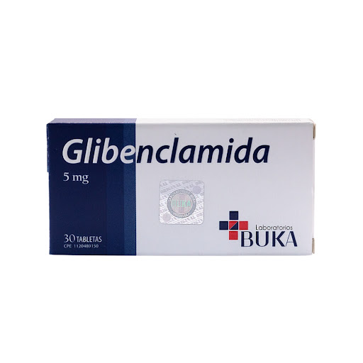 GLIBENCLAMIDA  5MG X 30 TABLETAS (BUKA)