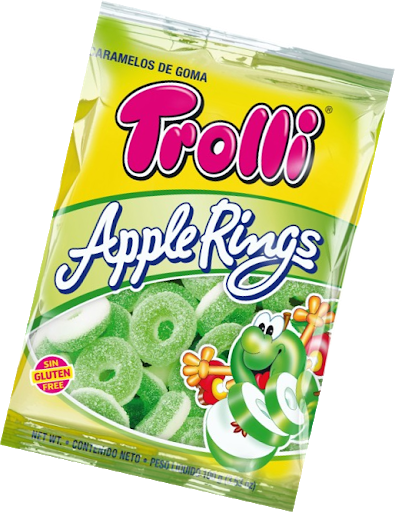 [8437000482048] GOMITAS APPLE X 100 GR (TROLLI)