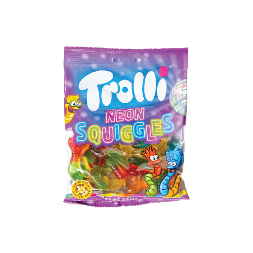 GOMITAS NEON SQUIGGLES X 100 GR (TROLLI)