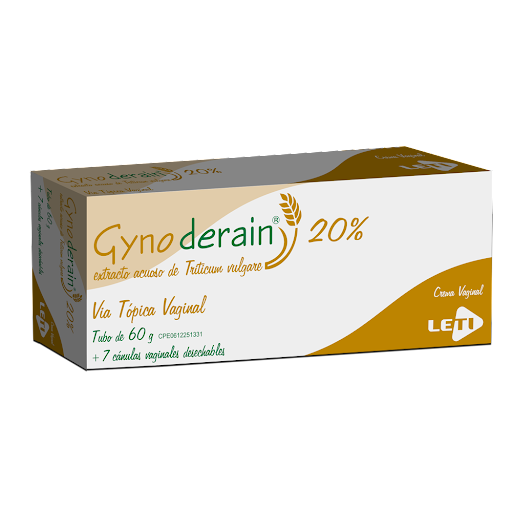 [7591585115911] GYNO DERAIN (EXTRACTO DE TRITICUM VULGARE) 20% X 60GR CREMA VAGINAL (LETI)