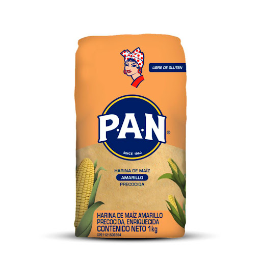 HARINA PAN AMARILLA LIBRE DE GLUTEN 1KG