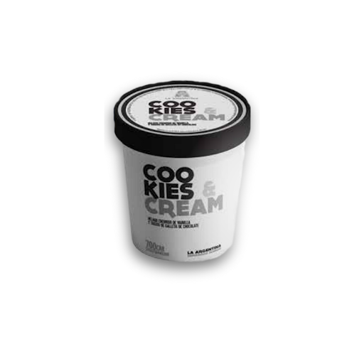 [7591332000033] HELADO COOKIES & CREAM X 700 CC (LA ARGENTINA)